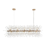 Lustre Salon Spoutnik 15 Lumières en Cristal