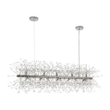 Lustre Salon Spoutnik 15 Lumières en Cristal