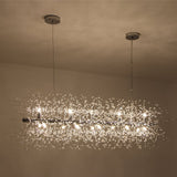 Lustre Salon Spoutnik 15 Lumières en Cristal