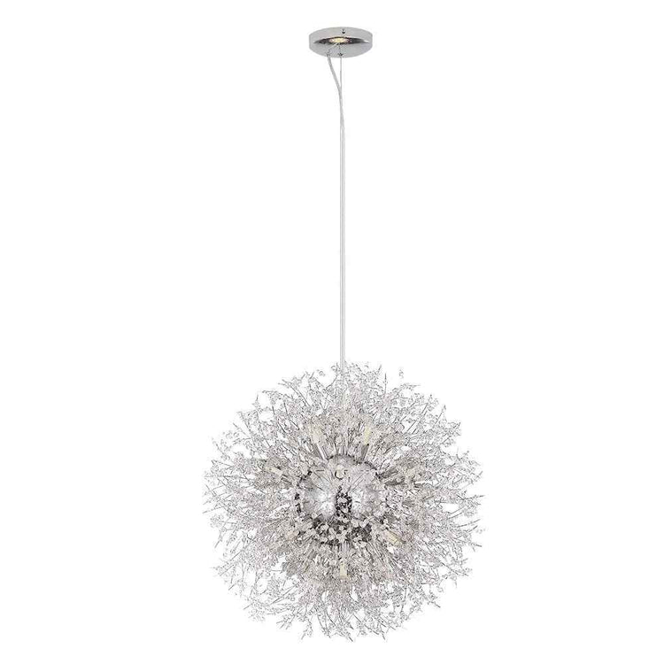 Lustre 16 Lumières Grand Format Luxe Sputnik Feu d'Artifice pour Salon
