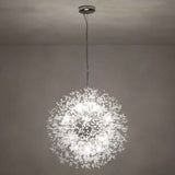 Lustre 16 Lumières Grand Format Luxe Sputnik Feu d'Artifice pour Salon