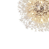 Lustre 16 Lumières Grand Format Luxe Sputnik Feu d'Artifice pour Salon