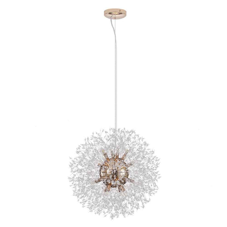 Lustre 16 Lumières Grand Format Luxe Sputnik Feu d'Artifice pour Salon