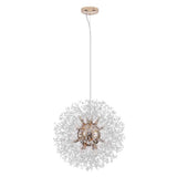 Lustre 16 Lumières Grand Format Luxe Sputnik Feu d'Artifice pour Salon