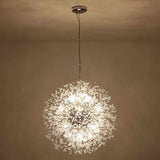 Lustre 16 Lumières Grand Format Luxe Sputnik Feu d'Artifice pour Salon