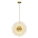 Lustre 16 Lumières Grand Format Luxe Sputnik Feu d'Artifice pour Salon