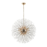 Lustre Salon Spoutnik 16 Lumières en Cristal