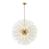 Lustre Salon Spoutnik 16 Lumières en Cristal