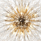 Lustre Salon Spoutnik 16 Lumières en Cristal