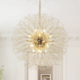 Lustre Salon Spoutnik 16 Lumières en Cristal