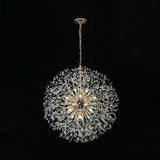 Lustre Salon Spoutnik 16 Lumières en Cristal