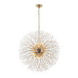 Lustre Salon Spoutnik 16 Lumières en Cristal