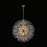 Lustre Salon Spoutnik 16 Lumières en Cristal