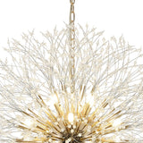 Lustre Salon Spoutnik 16 Lumières en Cristal