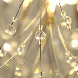 Lustre Salon Spoutnik 16 Lumières en Cristal