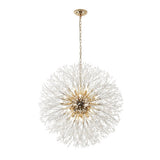 Lustre Salon Spoutnik 16 Lumières en Cristal