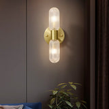 Applique Murale Chambre Cylindre en Verre