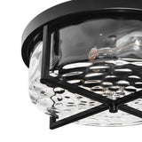 Plafonnier Salon Bulle 2 Lumières en Verre 33 cm Modèle 2