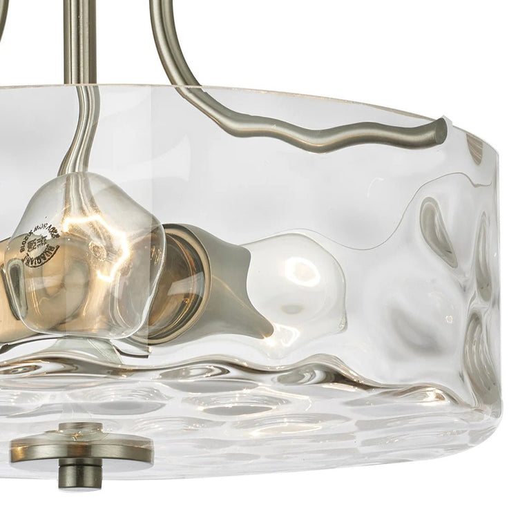 Plafonnier Salle de Bain en Verre