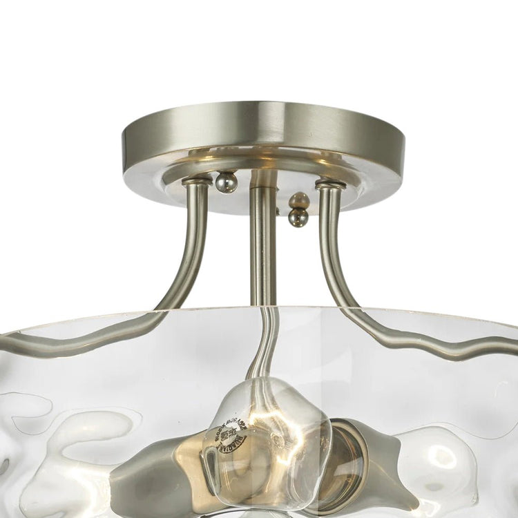 Plafonnier Salle de Bain en Verre