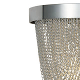 Applique Murale Chambre Pompon en Chrome