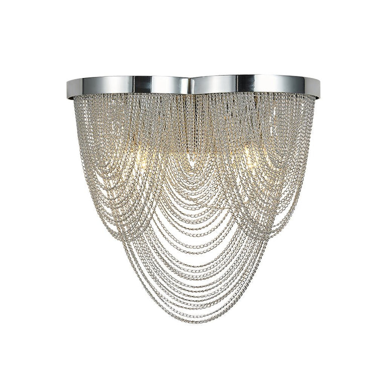 Applique Murale Chambre Pompon en Chrome