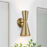 Applique Murale Chambre 2 Lumières en Verre