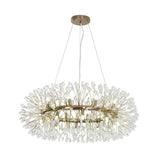 Lustre Salon Pissenlit 20 Lumières en Cristal
