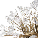 Lustre Salon Pissenlit 20 Lumières en Cristal