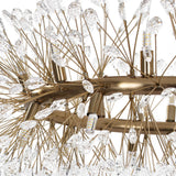 Lustre Salon Pissenlit 20 Lumières en Cristal
