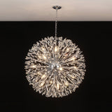 Lustre 20 Lumières Grand Format Feu d'Artifice Grand Luxe Sputnik Suspension Luminaire