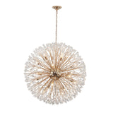 Lustre 20 Lumières Grand Format Feu d'Artifice Grand Luxe Sputnik Suspension Luminaire