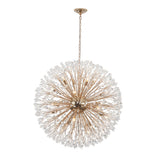 Lustre 20 Lumières Grand Format Feu d'Artifice Grand Luxe Sputnik Suspension Luminaire