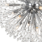 Lustre 20 Lumières Grand Format Feu d'Artifice Grand Luxe Sputnik Suspension Luminaire