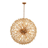 Lustre 20 Lumières Grand Format Feu d'Artifice Grand Luxe Sputnik Suspension Luminaire
