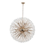 Lustre 20 Lumières Grand Format Feu d'Artifice Grand Luxe Sputnik Suspension Luminaire