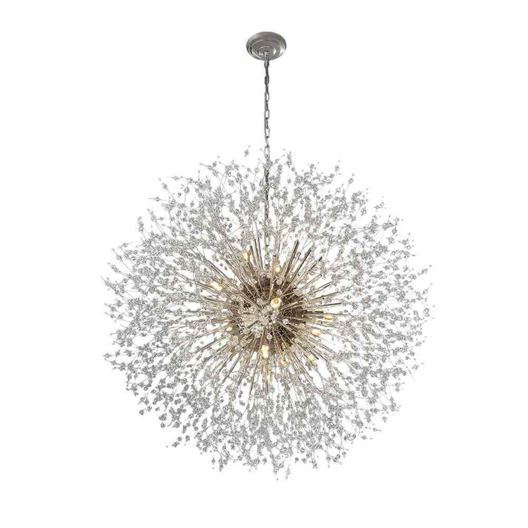 Lustre 20 Lumières Grand Format Grand Luxe Sputnik Feu d'Artifice pour Salon