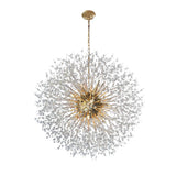Lustre 20 Lumières Grand Format Grand Luxe Sputnik Feu d'Artifice pour Salon