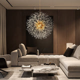 Lustre 20 Lumières Grand Format Grand Luxe Sputnik Feu d'Artifice pour Salon