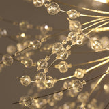 Lustre 20 Lumières Grand Format Grand Luxe Sputnik Feu d'Artifice pour Salon