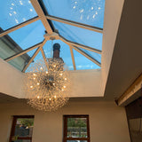 Lustre 20 Lumières Grand Format Grand Luxe Sputnik Feu d'Artifice pour Salon