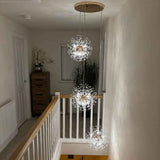 Lustre Moderne 24/40 Lumières Grand Sputnik Feu d'Artifice pour Salon