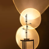 Lampe à Poser Salon 3 Lumières en Métal