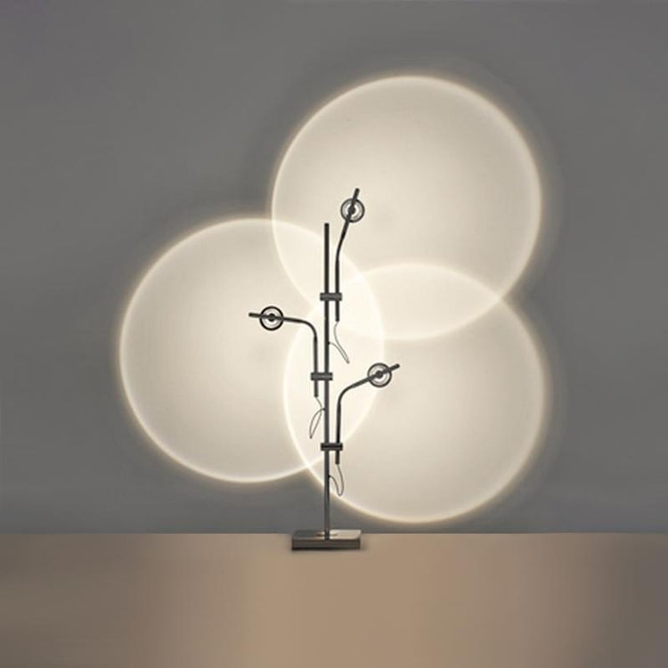 Lampe à Poser Salon 3 Lumières en Métal