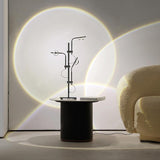 Lampe à Poser Salon 3 Lumières en Métal