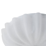 Plafonnier Salon Bol en Verre Blanc