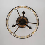 Plafonnier Salon Tambour en Cristal
