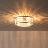 Plafonnier Salon 3 Lumières en Cristal