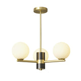 Lustre Salon Spoutnik 3 Lumières en Verre