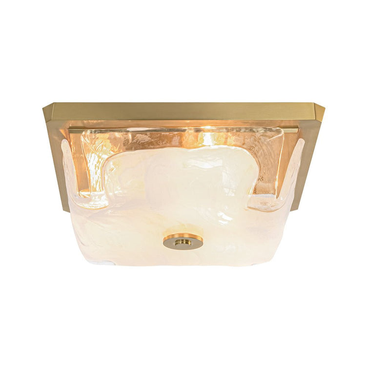 Plafonnier Salle de Bain Nuage en Verre